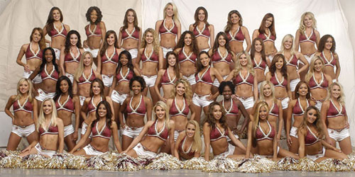 Washington Redskins Cheerleaders